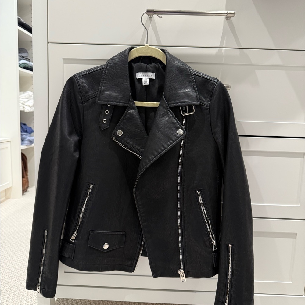 Topshop Moto Leather Jacket